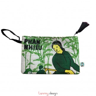 Travel pouch - Color propaganda posters about agriculture 20*15cm